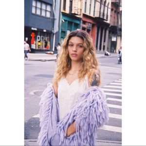 Lovers & Drifters Club Purple Shag Jacket